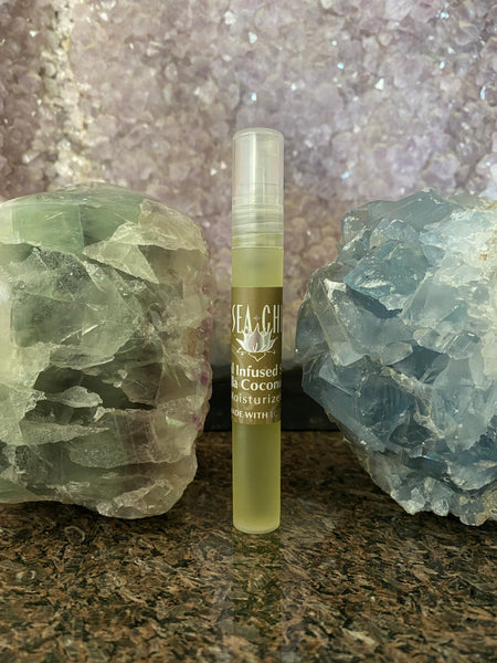 Herbal Infused~Spiced Vanilla Coconut Oil Moisturizer Sample